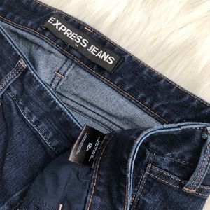 Express jeans, skinny style